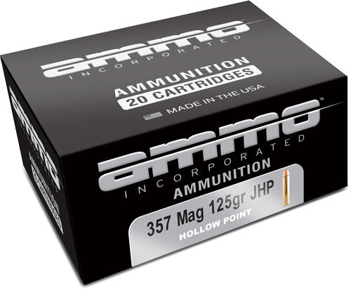 Ammo Inc Signature Self Defense Jacketed Hollow Point 125 Grain .357 Magnum 1554 fps 818778020980