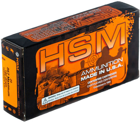 HSM .357 Maximum HORNADY XTP 180 grain Jacketed Hollow Point ammunition
