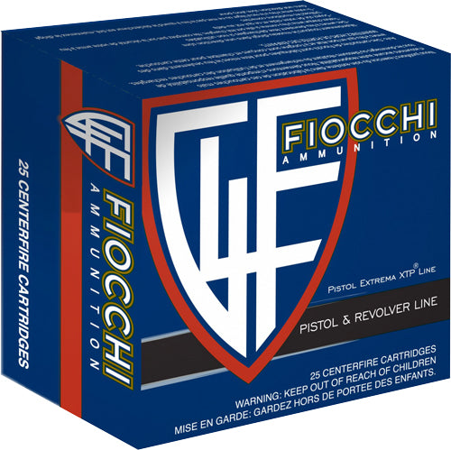 Fiocchi Hyperformance Hornady XTP Hollow Point 180 Grain .40 S&W 1000 fps 762344710556