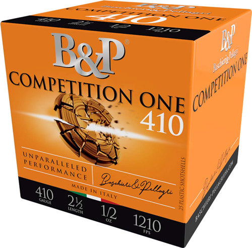 Baschieri and Pellagri .410 Bore Shotgun Ammo Competition One 2.5 in 1/2 oz #7.5