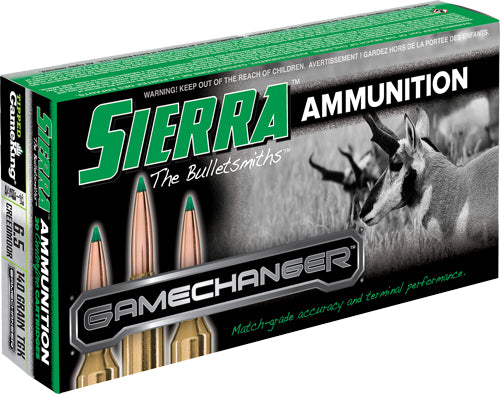 Sierra GameChanger Sierra Tipped GameKing 140 Grain 6.5mm Creedmoor  612710136247