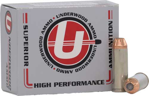 Underwood Ammo eXtreme Terminal Performance +P Jacketed Hollow Point 300 Grain .45 Long Colt  816874021320