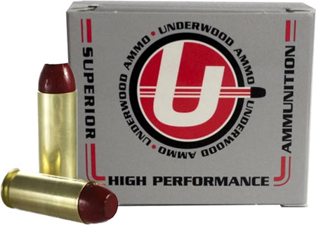 Underwood Ammo Flat Nose Hi-Tek Coated Hard Cast 255 Grain .45 Winchester Mag  816874023447