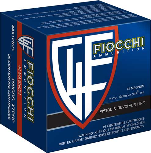 Fiocchi Defense Dynamics Jacketed Soft Point 240 Grain .44 Magnum 1310 fps 762344001104