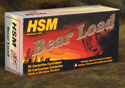 HSM Bear Load LEAD Wide Flat Nose 325 Grain .454 Casull 1330 fps 837306003578