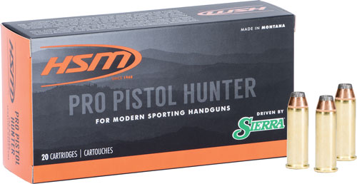 HSM Pro Pistol Jacketed Soft Point 300 Grain .454 Casull  810742026394