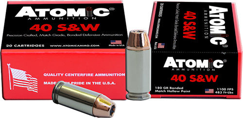 Atomic   180 Grain .40 S&W 1100 FPS 858767004560