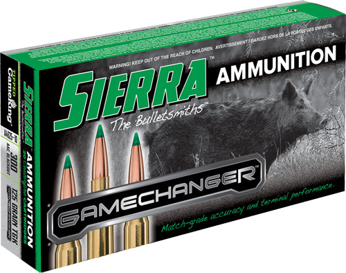 Sierra GameChanger Sierra Tipped GameKing 125 Grain .300 AAC Blackout 2115 fps 612710135424
