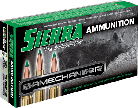 Sierra GameChanger Sierra Tipped GameKing 125 Grain .300 AAC Blackout 2115 fps 612710135424