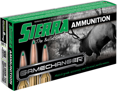 Sierra GameChanger Sierra Tipped GameKing 165 Grain .308 Win / 7.62x51mm 2680 fps 612710134410
