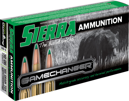 Sierra GameChanger Sierra Tipped GameKing 165 Grain .30-06 Springfield 2800 fps 612710134908