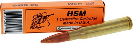 HSM .50 BMG A-MAX Hornady Dummy Training Round 1rd