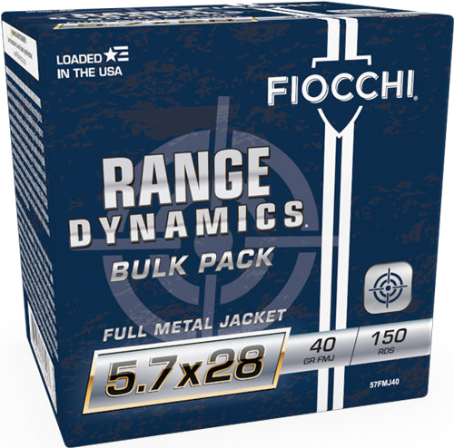 Fiocchi 5.7x28MM 40 Grain Full Metal Jacket Premium Ammunition