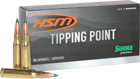 HSM Tipping Point Sierra GameChanger Polymer Tip 140 Grain 6.5mm Creedmoor  810742027803