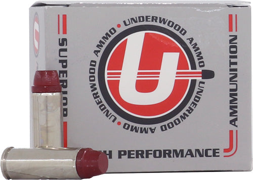 Underwood Ammo Keith-Type Semi-Wadcutter Gas Check Black Cherry Coated Hard Cast 255 Grain .45 Long Colt  816874022099