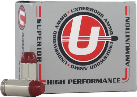 Underwood Ammo Flat Nose +P Black Cherry Coated Hard Cast 255 Grain .45 ACP/Auto  816874022112