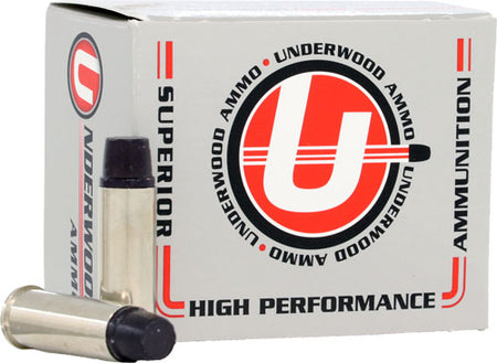 Underwood Ammo Keith-Type Semi-Wadcutter Gas Check Black Cherry Coated Hard Cast 255 Grain .44 S&W Special  816874020538