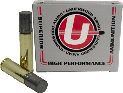 Underwood Ammo Wide Flat Nose Black Cherry Coated Hard Cast 700 Grain .500 S&W Mag  816874020088