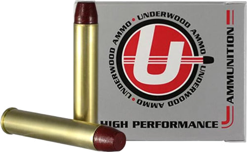 Underwood Ammo .444 Marlin Flat Nose Gas Check 335 grain Black Cherry Coated Hard Cast ammunition