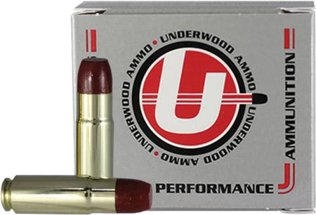 Underwood Ammo Flat Nose Gas Check Black Cherry Coated Hard Cast 500 Grain .458 SOCOM  816874023324