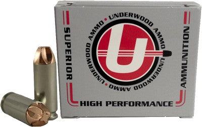 Underwood Ammo Xtreme Defender COPPER SOLID Monolithic 115 Grain 10mm Auto  816874020095