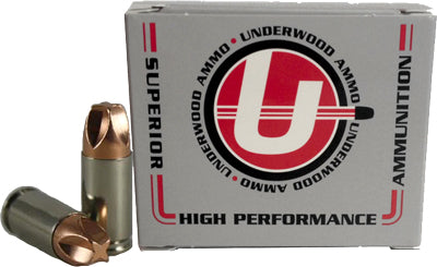 Underwood Ammo Xtreme Defender +P+ COPPER SOLID Monolithic 90 Grain 9mm Luger/Parabellum  816874020149