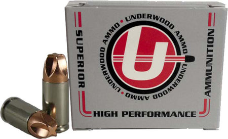 Underwood Ammo Xtreme Defender +P COPPER SOLID Monolithic 68 Grain 9mm Luger/Parabellum  816874022815