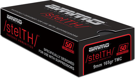 Ammo Inc stelTH Total Metal Case 165 Grain 9mm Luger/Parabellum 800 fps 818778022199