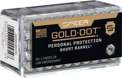 Speer Gold Dot Short Barrel Hollow Point 40 Grain .22 WMR 1050 fps 076683009548