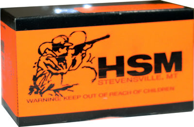 HSM 9mm Luger / Parabellum Training Subsonic 147 grain LEAD Plated Flat Nose ammunition