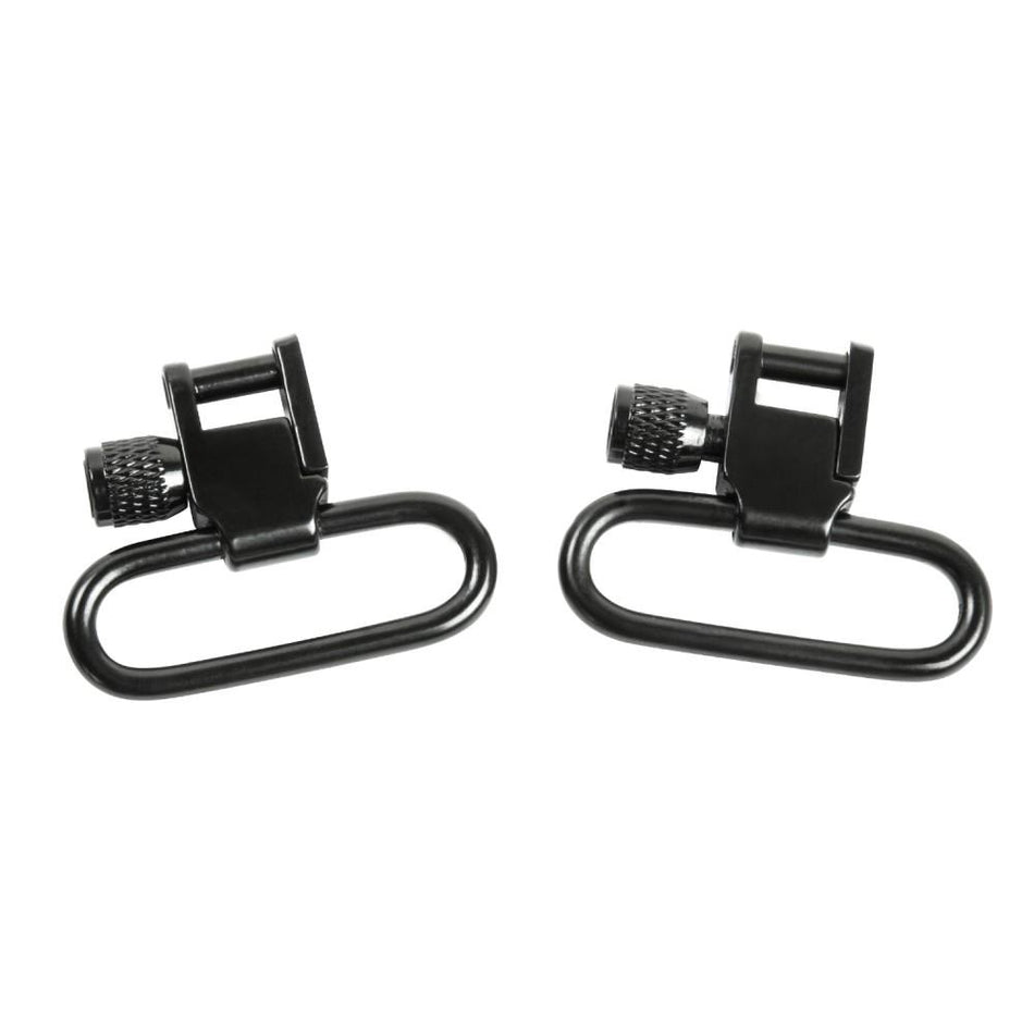 NcStar Black 1" Lockable Sling Swivel Mount Pair