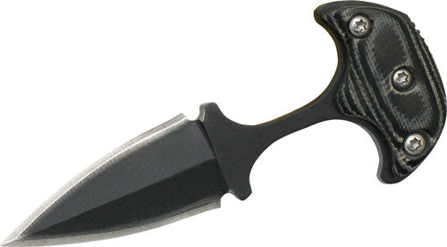 ABKT Elite Neck Knife 1.25" Micarta Handle with Sheath & Neck Chain