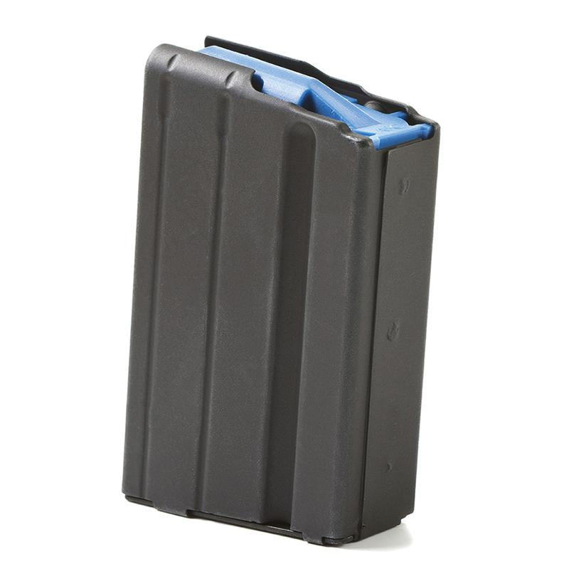 ASC AR-15 6.5mm Grendel Stainless Steel Black Rifle Magazine Blue Follower 5/rd