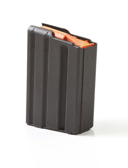 ASC AR Family Orange Follower .223 Rem 10-Round Black Stainless Steel Rifle Magazine