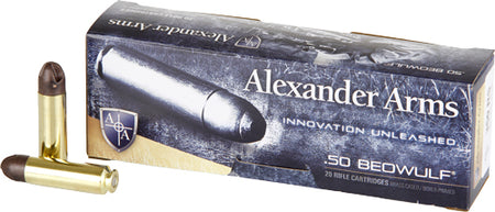 Alexander Arms PolyCase Inceptor ARX Inceptor ARX 200 Grain .50 Beowulf 2500 fps 819511020465