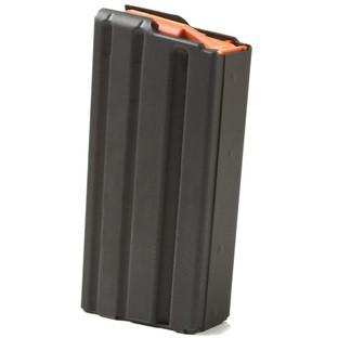 ASC AR Family Rifle Magazine .223 Remington 20-Round Black Stainless Steel Orange Follower