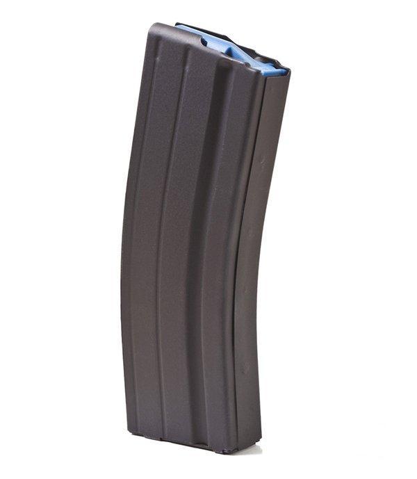 ASC AR Family Rifle Magazine 6.5 Grendel 25-Round Black Stainless Steel Blue Follower