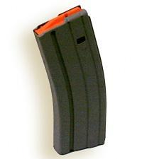 ASC AR Family Rifle Magazine .223 Remington 30-Round Black Stainless Steel Orange Follower