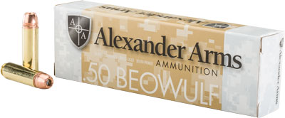 Alexander Arms XTP Hornady XTP Hollow Point 350 Grain .50 Beowulf 1750 fps 819511020243