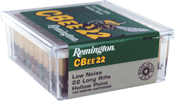 Remington .22 Long Rifle Cbee 33 grain Hollow Point ammunition