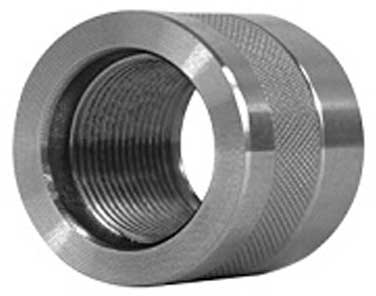 ODIN Thread Protector 1/2-28 Knurled 416R Stainless