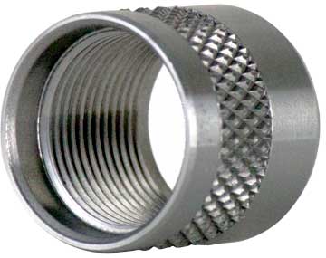 ODIN Thread Protector 5/8-24 Knurled 416R Stainless