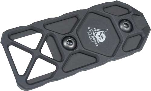 Odin Works Black 4" Arca Rail M-LOK Adapter 6061-T6