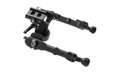 Accu-Tac FC-4 G2 F-Class Flat Black Bipod, Arca Swiss Style QD Rail FCASQD-G204