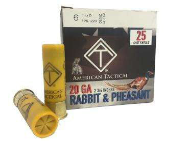 ATI 20 Gauge Shotgun Ammo Game Load 2.75 in 1 oz #6