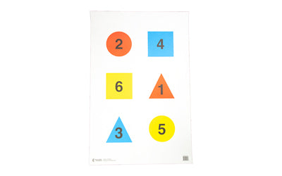 Action Target 100-Pack Discretionary Command Training Target V2-A, 23" x 35" Paper DT-2A-100
