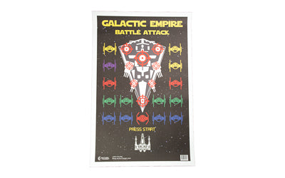 Action Target Galactic Empire Battle Attack Novelty Shooting Target, Multi Color, 23"x35", 100 Pack GS-GBSA-100