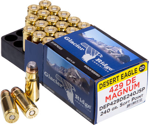 Magnum Research .429 DE Desert Eagle 240 grain Jacketed Soft Point ammunition