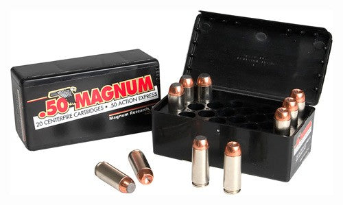 Magnum Research Blount Jacketed Hollow Point 300 Grain .50 AE 1516 FPS IN 6" BBL 761226018803