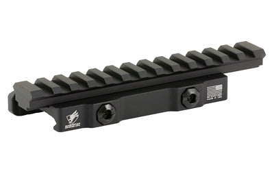 ADM AD-1700-XLR QD Auto Lock Riser Mount, Extended Picatinny, 0.60" Rise, Hard Anodized Black AD-1700-XLR-STD